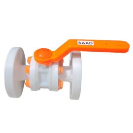 POLYPROPYLENE BALL VALVE FLANGED END 150#
