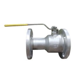 SINGLE PIECE DESIGN BALL VALVE FLANGED END